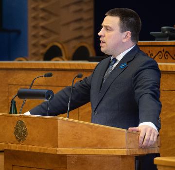 拉塔斯获议会授权组建爱沙尼亚新内阁