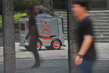 快遞機器人正在改變中國物流業