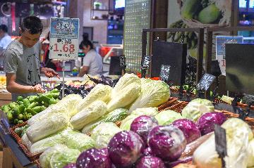 China farm produce prices rise modestly
