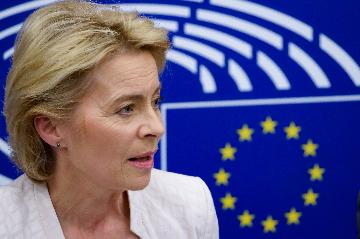 Von der Leyen becomes first female EU executive chief with narrow win
