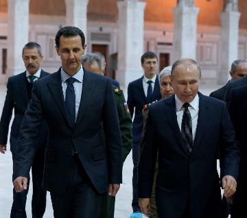 俄羅斯總統普京訪問敘利亞