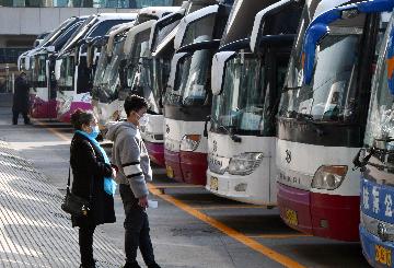 Chinese coastal province resumes passenger transport by road