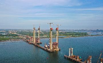 Chinas Guangxi begins cross-sea bridge construction