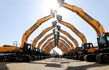 Chinas excavator exports rise in Q1
