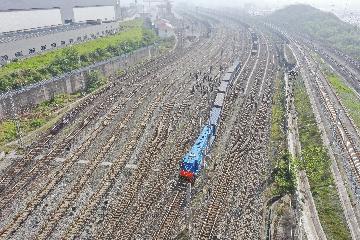 China rail-sea intermodal trains complete 7,000 trade corridor trips