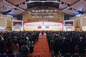 習近平:香港一定能夠創造更大輝煌,一定能夠同祖國人民一道共用中華民族偉大復興的榮光