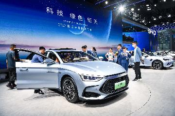 Sales, exports of Chinas new-energy passenger vehicles soar in 2023